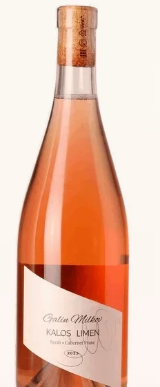Вино Kalos Limen   Калос Лимен  Сира Каберне Фран розовое сухое  2023 750 мл 11,8%