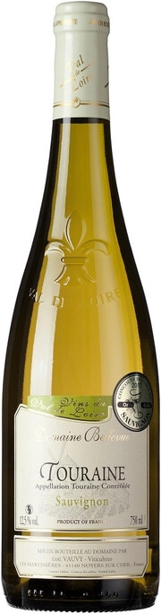 Вино Domaine Bellevue Sauvignon  Touraine AOC  2021 750 мл