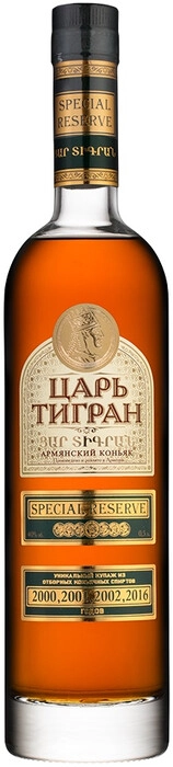 Коньяк Great Valley  Tsar Tigran Special Reserve  500 мл 40 %