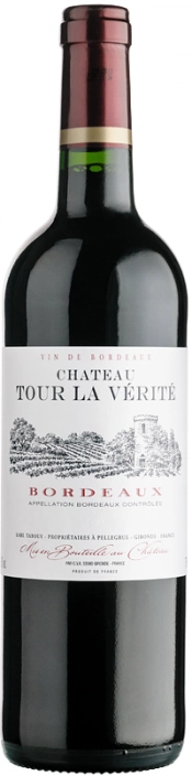 Вино Chateau Tour la Verite Bordeaux AOC  2014 750 мл