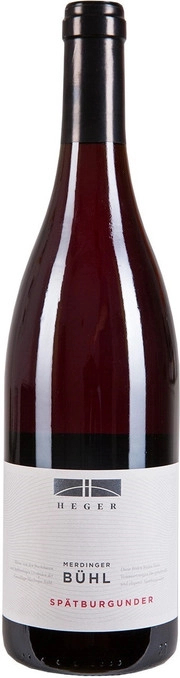 Вино Weinhaus Heger Spatburgunder Merdinger Buhl Д-р Хегер Шпетбургундер Мердингер Буль 2017 375 мл