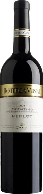 Вино Cavit Bottega Vinai Merlot   Боттега Винай Мерло 2008  750 мл