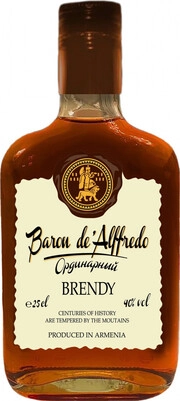 Бренди Baron de' Alffredo Ordinary   250 мл