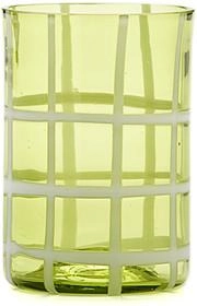 Бокал Zafferano Tumbler Twiddle Verde Mela/Bianco  Дзафферано Тумблер Твиддл Светло-зеленый/белый 350 мл
