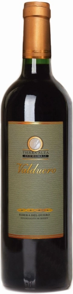 Вино Valduero  Tierra Alta En 2 Maderas  2017 750 мл