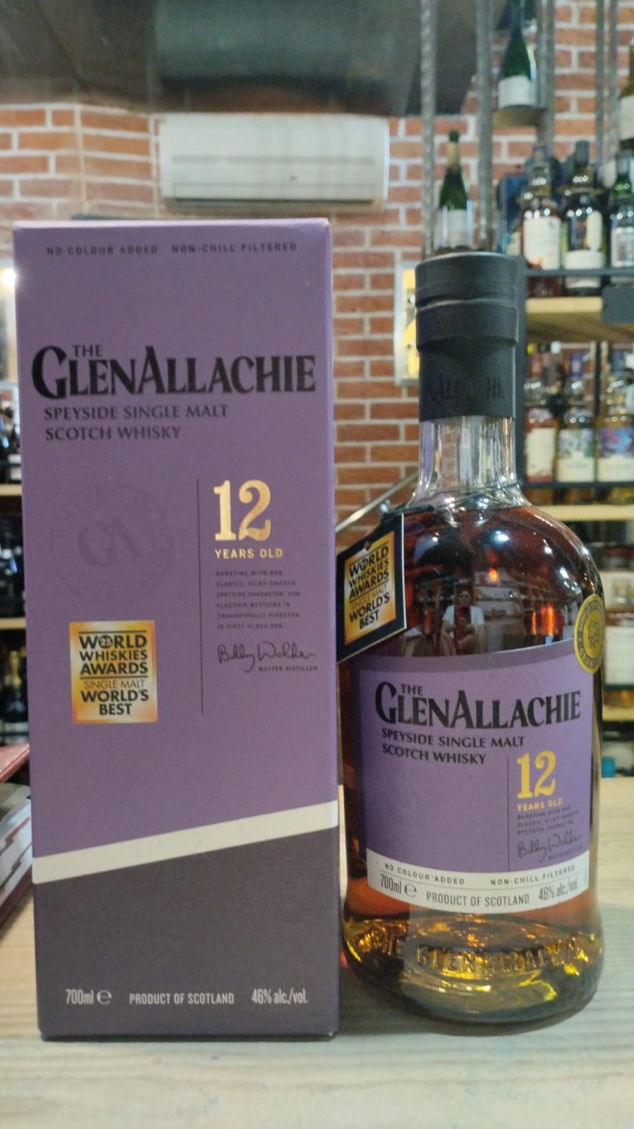 ВИСКИ The Glenallachie 12YO  700 мл
