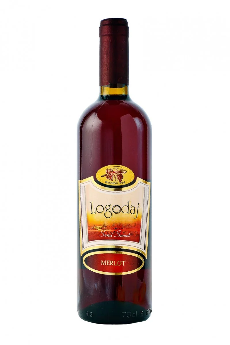 Вино Logodaj Winery Merlot Логодаж Мерло 750 мл