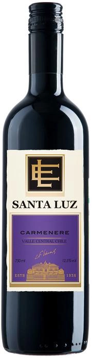 Вино красное Luis Felipe Edwards, "Santa Luz" Carmenere  Луис Фелипе Эдвардс, "Санта Луз" Карменер 2018 750 мл