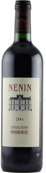 Вино Chateau Nenin Pomerol AOC 2004  750 мл