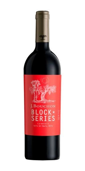 Вино  J. Bouchon Block Series Carmenére  Х. Бушон Блок Сериас Карменер  2015  750 мл