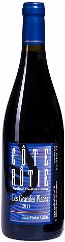Вино Jean Michel Gerin  Cоte Rоtie  Les Grandes Places АОС  2011 750 мл