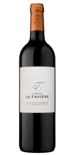 Вино Chateau La Faviere Bordeaux Superieur AOC 2012 750 мл