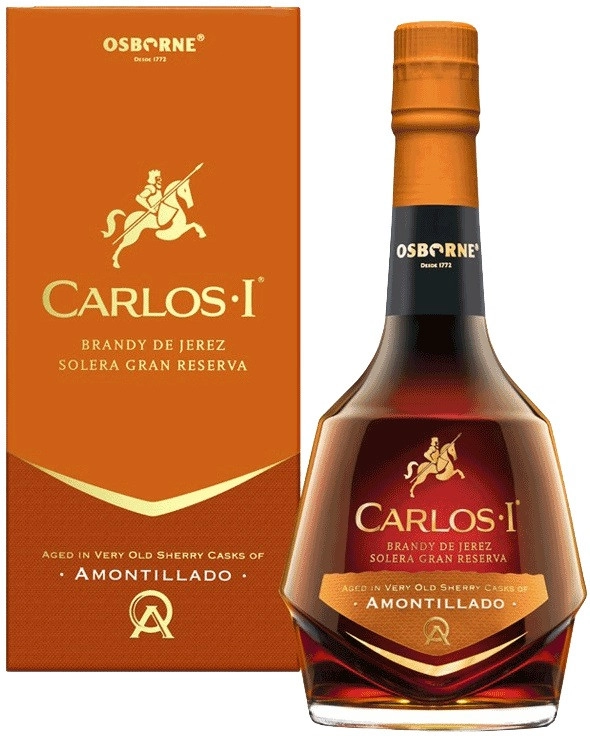 Бренди Osborne  "Carlos I" Amontillado   700 мл