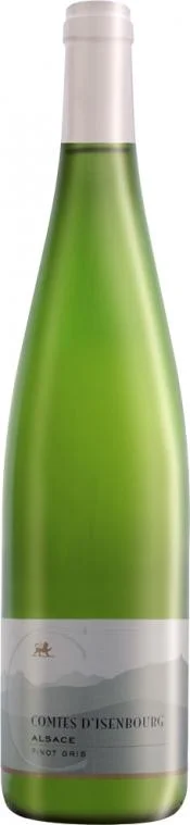 Вино Le Clos du Chateau Isenbourg, Pinot Gris "Comtes Isenbourg", Alsace AOC, "Конт Исенбур" Пино Гри, 2012, 750 мл