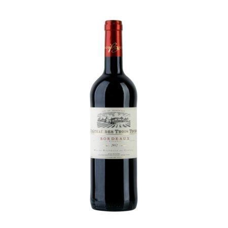 Вино Pierre Montagnac Château des Trois Tours  Пьер Монтаньяк Шато де Труа Тур  2018  750 мл