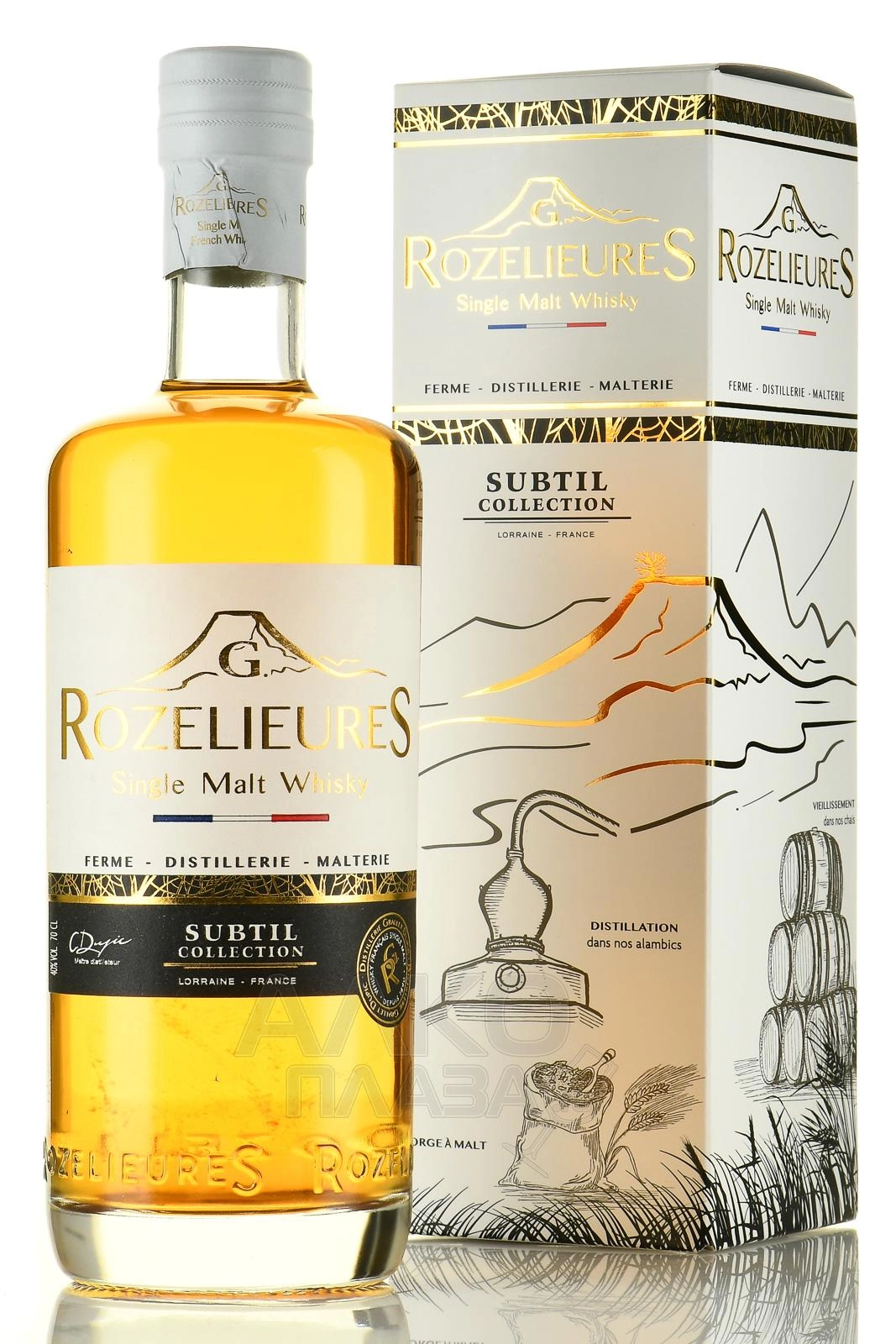 Виски Rozelieures Subtil Collection Single Malt 700 мл 40%