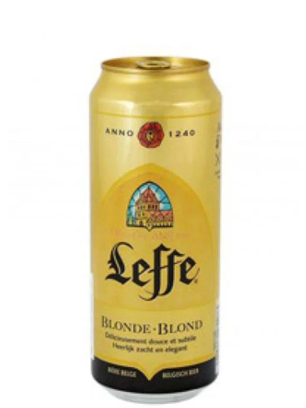 Пиво Leffe Blonde Леффе блонд ж/б  500 мл.