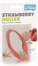 Устройство VacuVin Strawberry Huller для удаления листиков у ягод, красный, блистер