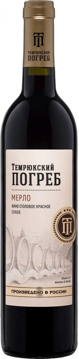 Вино Гордость Тамани Мерло Олимп 700 мл