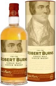 Виски Arran Robert Burns Single Malt in tube Роберт Бернс Сингл Молт в тубе 700 мл