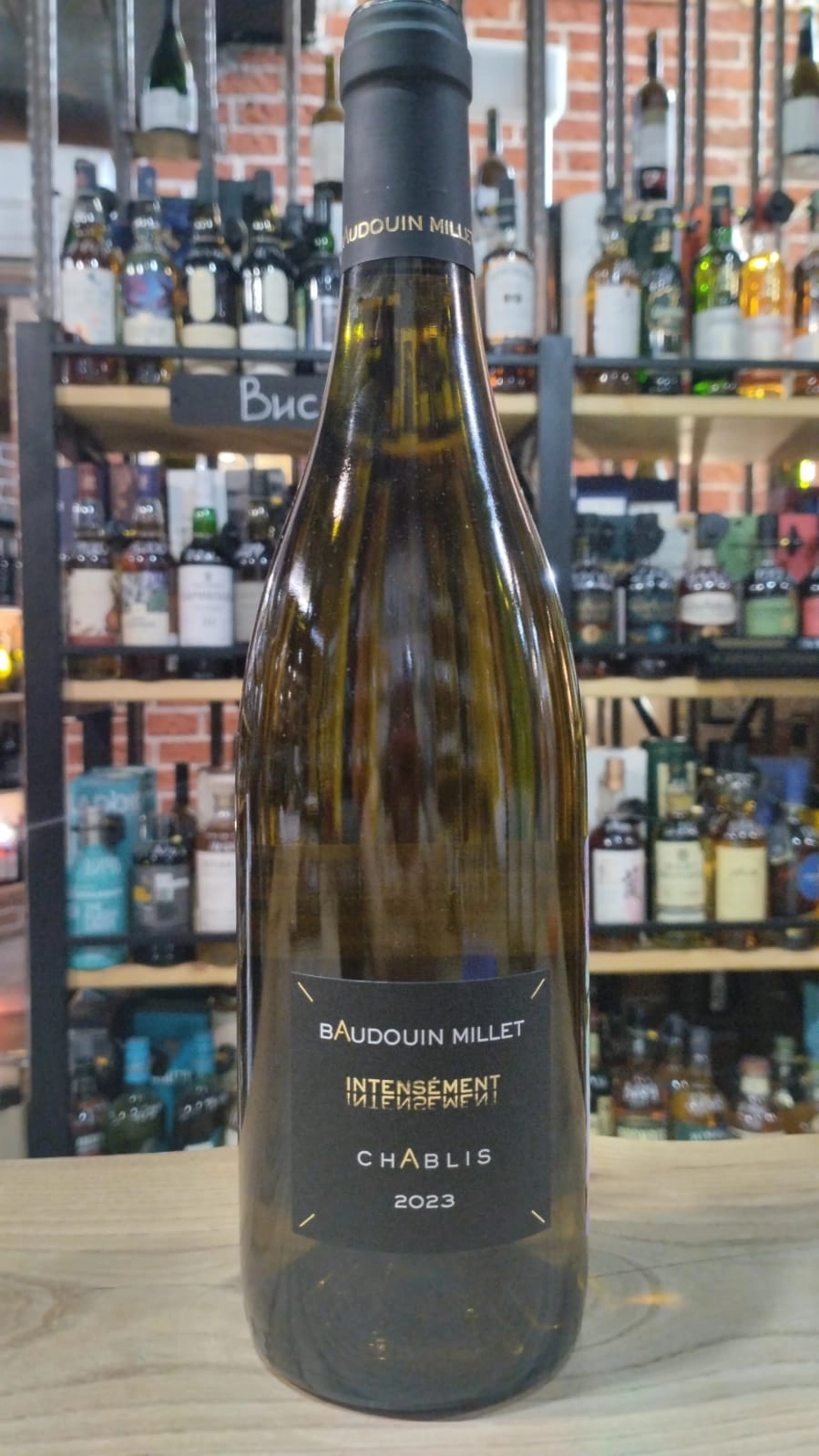Вино Domaine Baudouin Millet  Chablis 2023 750 мл