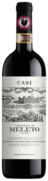 Вино Castello di Meleto Casi Gran Selezione Chianti Classico  2018  750 мл