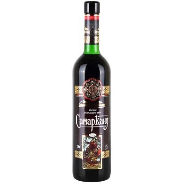 Вино САМАРКАНД п/сл. красное 750 мл