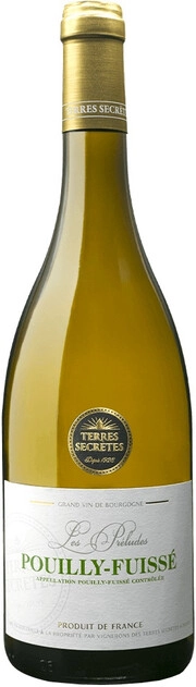 Вино Terres Secretes Les Preludes Pouilly-Fuisse  2021  750 мл 