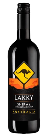 Вино  Lakky  Shiraz-Cabernet Sauvignon  2020 750 мл