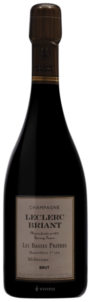 Шампанское  Leclerc Briant Les Basses Prières Hautvillers Brut Champagne 1er Cru 2017   750 мл  12.5%