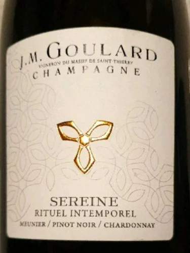 Игристое вино J.M. Goulard Sereine Rituel Intemporel Champagne 2021  750 мл