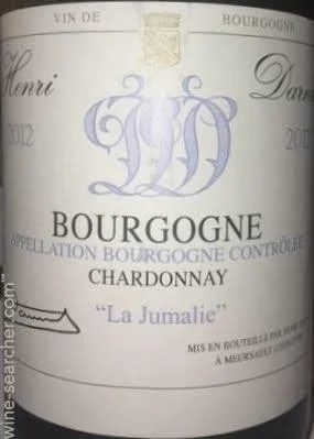 Вино Henri Darnat La Jumalie Bourgogne Chardonnay AOC Анри Дарна  Ля Жюмали Бургонь Шардоне 2014 750 мл