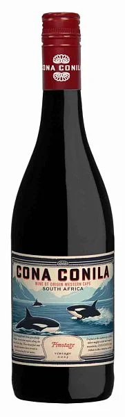 Вино Cona Conila Pinotage Western Cape WO 2024  750 мл 
