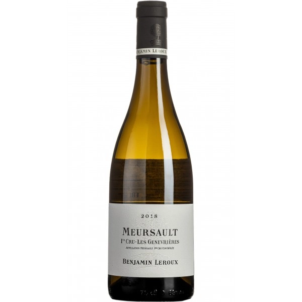 Вино Benjamin Leroux Meursault 1er Cru Les Genevrieres  2018 750 мл