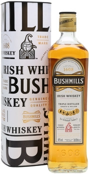 Виски  Bushmills  Original Бушмилз Ориджинал в подарочной упаковке 700 мл