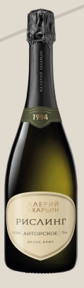 Игристое вино  Валерия Захарьина  Авторское  Рислинг  белое брют  750 мл 11%