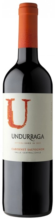 Вино Undurraga Cabernet Sauvignon Central Valley Ундуррага Каберне Совиньон 2019 750 мл