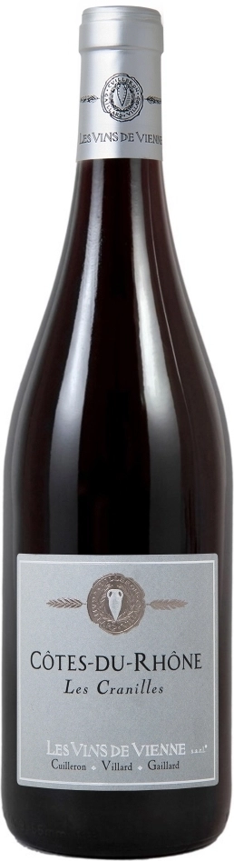 Вино Les Vins de Vienne Cotes-du-Rhone  Les Cranilles  2019  750 мл