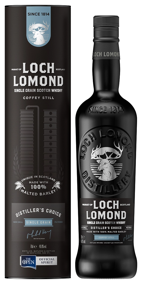 Виски  Loch Lomond Single Grain Distiller’s Choice Coffey Still  gift box  700 мл  48,8 %