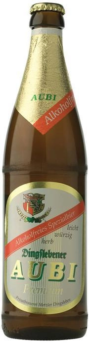 Пиво Dingslebener Aubi bezalkogolnoe steklo 500 мл