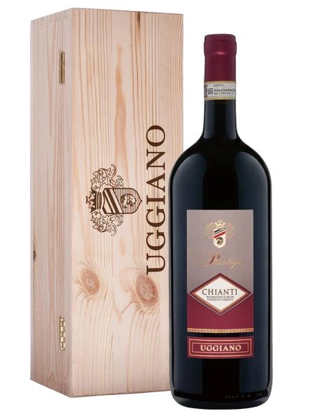 Вино Uggiano Prestige Chianti DOCG Уджиано Престиж Кьянти в п/у 2019 1500 мл