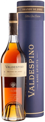Бренди Valdespino Brandy de Jerez Solera Gran Reserva in tube  700 мл