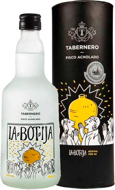 Писко Tabernero  La Botija  Pisco   Acholado  40%  в п/у 700 мл