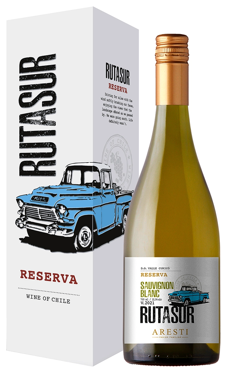 Вино Aresti Ruta Sur Sauvignon Blanc Reserva gift box  750 мл
