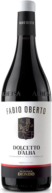 Вино  Fabio Oberto  Dolcetto d'Alba    2020  750 мл