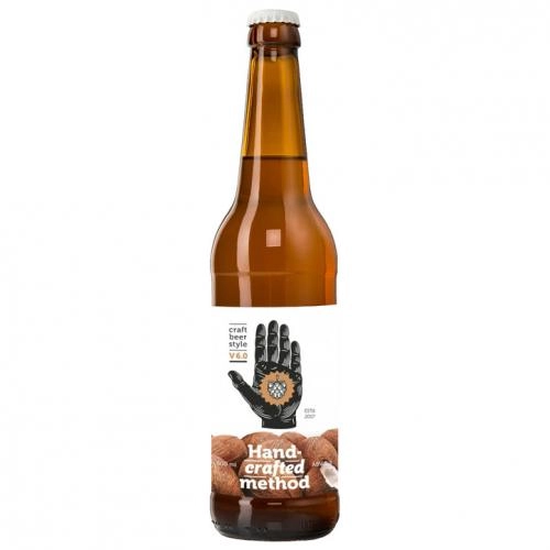 Сидр Лось и Кедр Лик Версия 6.0 яблочный полусладкий Молочный кокос 500 мл