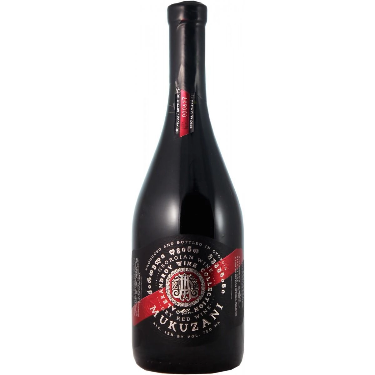 Вино Коллекция вин Александрова  Мукузани БИО 2021 750 мл 13,5%