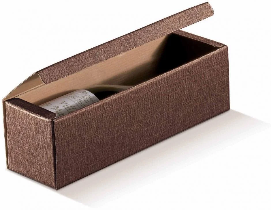Подарочная упаковка Scotton  Cantinetta  Seta Marrone  for 1 bottlea Скоттон Кантинетта  Сета Марроне  на 1 бутылку