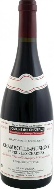 Вино Domaine des Chezeaux Chambolle-Musigny 1-er Cru Les Charmes AOC 2015 750 мл