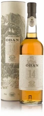Виски Oban malt 14 years old   750 мл